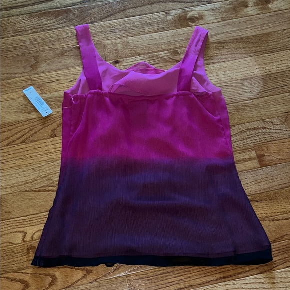 JCPenney Pink and Purple Ombre Tank Top - Picture 6 of 9